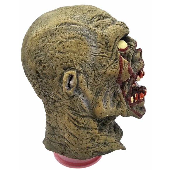 Vintage Don Post Studios Glow in the Dark Mask 2003 PMG Zombie Horror Halloween - Picture 6 of 8